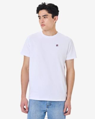 FILA Peru | FILA Camiseta blanca Heritage Badge 2.0 para hombre. J8442578