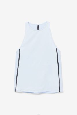 FILA Peru | FILA Camiseta sin mangas suelta fi-lux azul niebla/negro J8441931