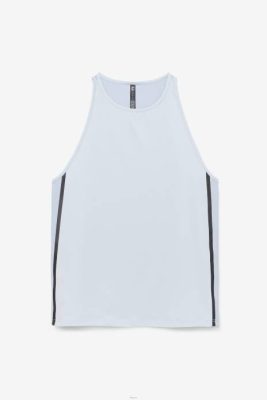 FILA Peru | FILA Camiseta sin mangas suelta fi-lux azul niebla/negro J8441936