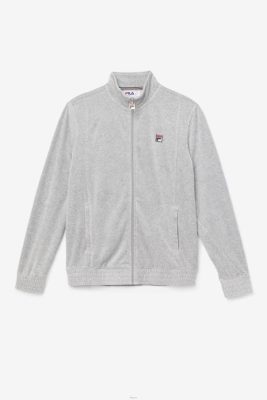 FILA Peru | FILA Chaqueta de terciopelo o-fit gris jaspeado J844827