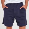 FILA Peru | FILA Nuevos pantalones cortos de punto azul marino clásicos para hombre. J8442433