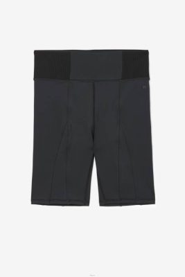 FILA Peru | FILA Pantalón corto de bicicleta forza 8inch textura negro J8441957