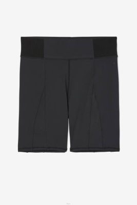 FILA Peru | FILA Pantalón corto de bicicleta forza 8inch textura negro J8441961