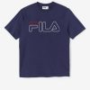 FILA Peru | FILA camiseta borough azul marino/blanco/rojo J844279