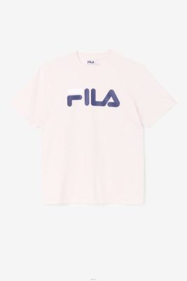 FILA Peru | FILA camiseta eagle para hombre rosa/azul marino/blanco J844371