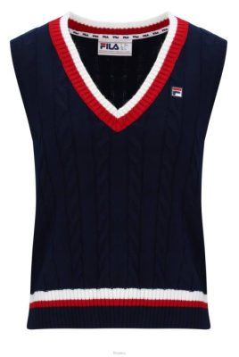 FILA Peru | FILA camiseta sin mangas de punto de ochos sally J8443417