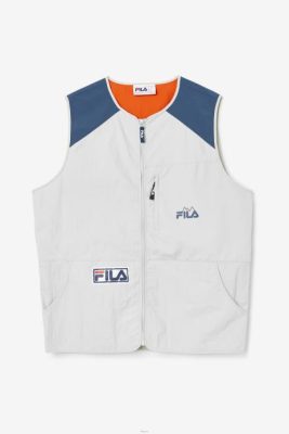 FILA Peru | FILA chaleco hansi piedra/azul marino/tomate cherry J844885