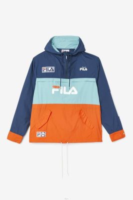 FILA Peru | FILA chaqueta cortavientos tharu azul marino/bayou/tomate cereza J844858