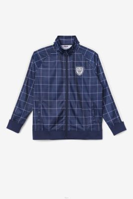 FILA Peru | FILA chaqueta deportiva oshan azul marino/gardenia/june bug J844860