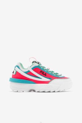 FILA Peru | FILA disruptor 2 exp mujer blanco/diva rosa/azul J8441172