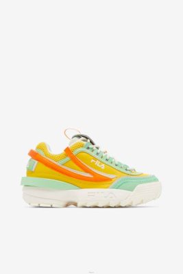FILA Peru | FILA disruptor mujer 2 exp limón/verde ceniza/naranja J8441175