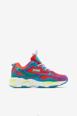 FILA Peru | FILA fiesta/púrpura/capri ray tracer apex para mujer J8441257