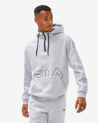 FILA Peru | FILA gris marle jay qtr zip para hombre J8442614