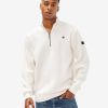 FILA Peru | FILA insignia de hombre 2.0 qtr zip crema de coco J8442629