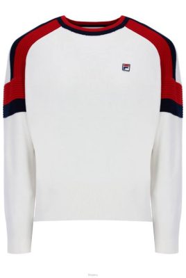 FILA Peru | FILA jersey de punto frankie con cuello redondo J8443445