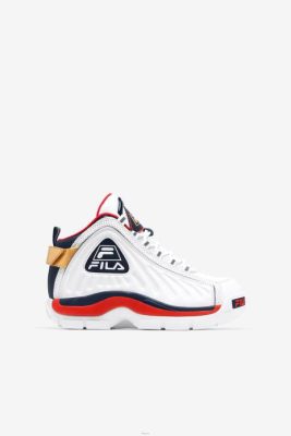 FILA Peru | FILA juego de descanso para niños pequeños Grant Hill 2 blanco/azul/rojo J8442225
