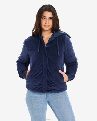 FILA Peru | FILA nueva chaqueta elissa azul marino para mujer J8442976