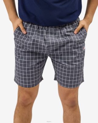 FILA Peru | FILA nuevo pantalón corto nikola azul marino J8442673