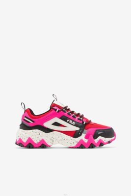 FILA Peru | FILA oakmont tr mujer rojo/rosa brillante/negro J8441213