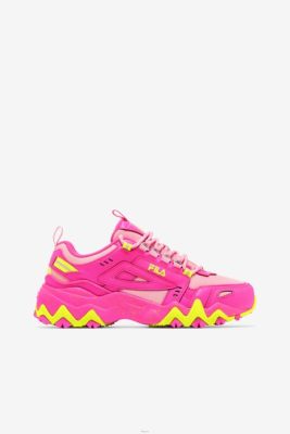 FILA Peru | FILA oakmont tr mujer rosa/flor de almendro/amarillo J8441241