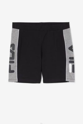 FILA Peru | FILA pantalón corto de bicicleta davina negro/jaspeado/blanco J8441640
