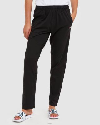 FILA Peru | FILA pantalón de punto unisex clásico negro J8442445