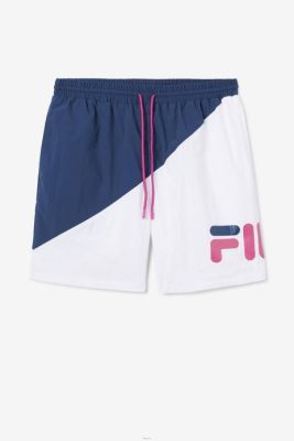 FILA Peru | FILA short de baño ama azul marino/blanco/morado J844670