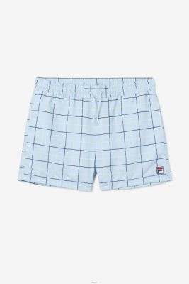 FILA Peru | FILA short de baño linecall azul/azul marino/amarillo tierno J844604