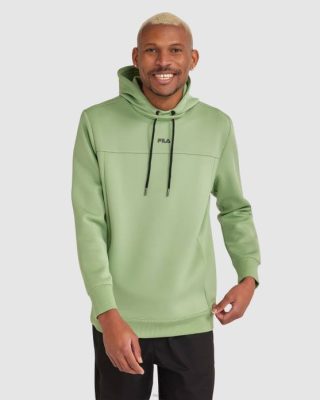FILA Peru | FILA sudadera con capucha activa caleb de albahaca para hombre J8442394