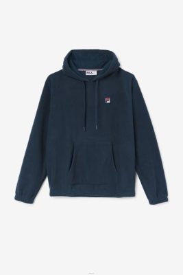 FILA Peru | FILA sudadera con capucha finn polar verde azulado J844506
