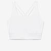 FILA Peru | FILA top sujetador con espalda cruzada uplift blanco J8441826